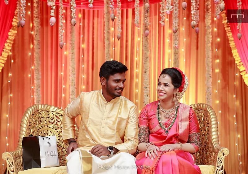 Who Is Sanju Samson S Wife Charulatha Samson