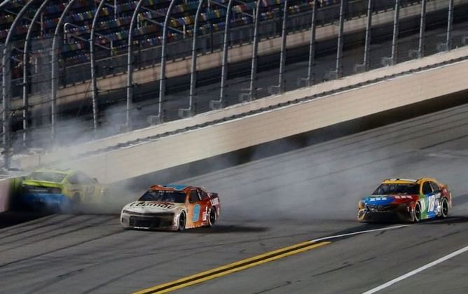 Chase Elliott and Ryan Blaney comment on wild ending to NASCAR Busch Clash
