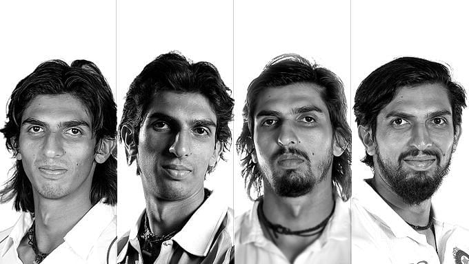 Ishant Sharma over the years