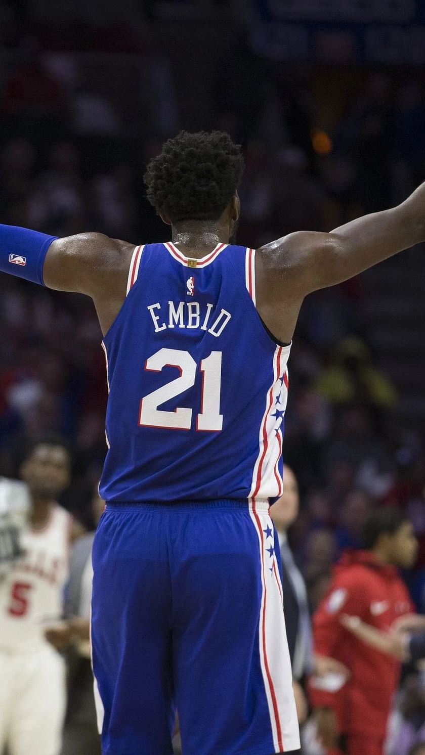 Joel Embiid is making his 3rd #NBAAllStar appearance. Drafted as the 3rd  overall pick in the 2014 NBA Draft out of Kansas (originally from…