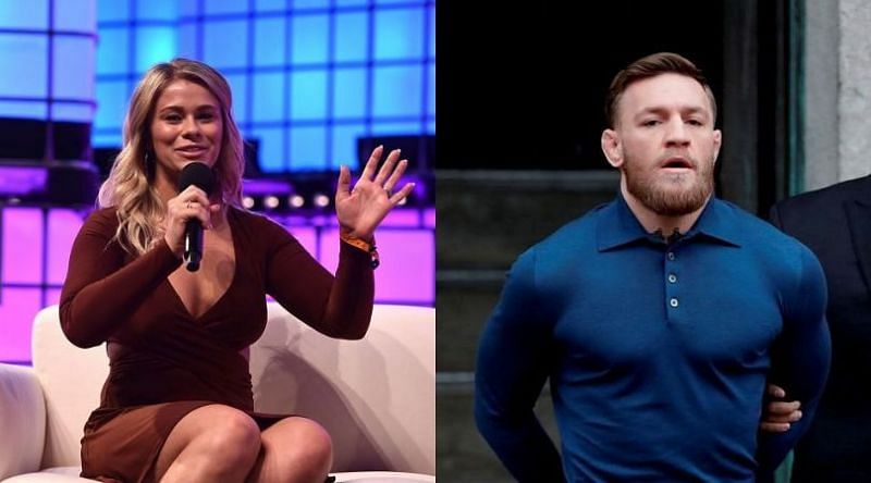 Paige VanZant and Conor McGregor