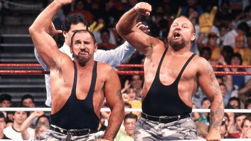 The Bushwhackers in WWE