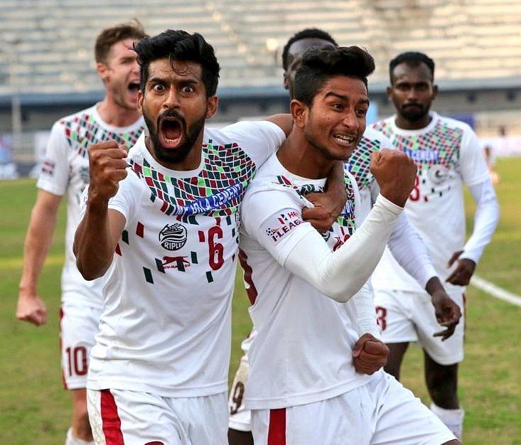 Former Mohun Bagan player Subha Ghosh (right) couldn't complete his reunion with Kibu Vicuna on time (Image Courtesy: AIFF Media)