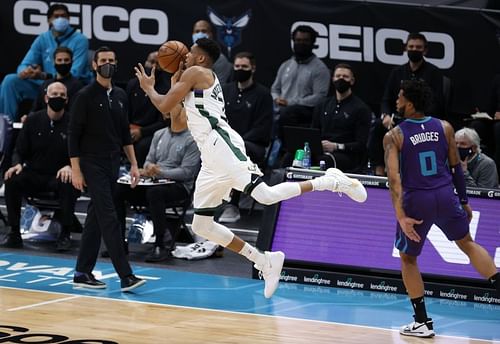 Milwaukee Bucks v Charlotte Hornets