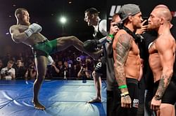 Watch: Conor McGregor practices new leg kick checking technique ahead of potential trilogy fight against Dustin Poirier