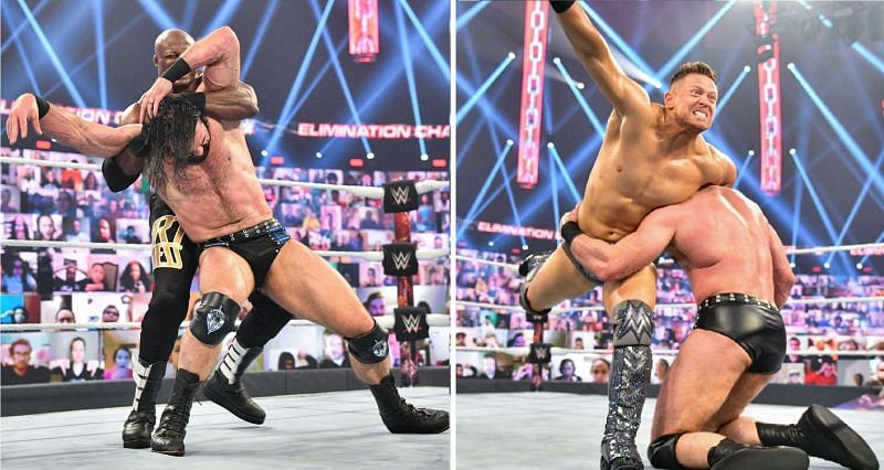 Bobby Lashley helps The Miz defeat Drew McIntyre