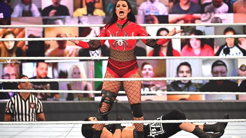 Victoria was a surprise Royal Rumble entrant