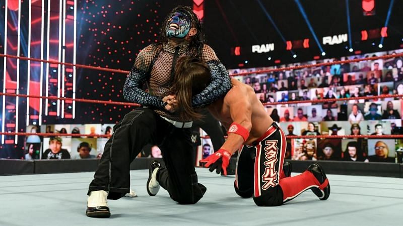 Jeff Hardy vs AJ Styles on RAW, February 8th