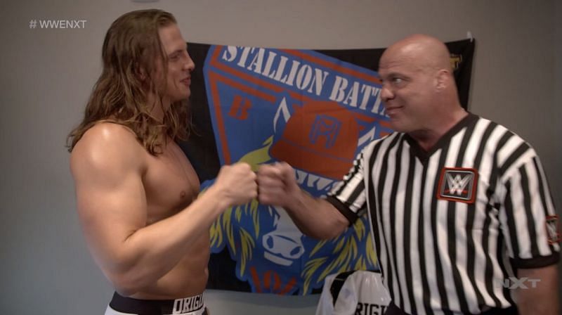 Matt Riddle and Kurt Angle