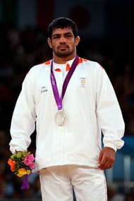 Sushil Kumar- Silver medal at 2012 London Olympics
