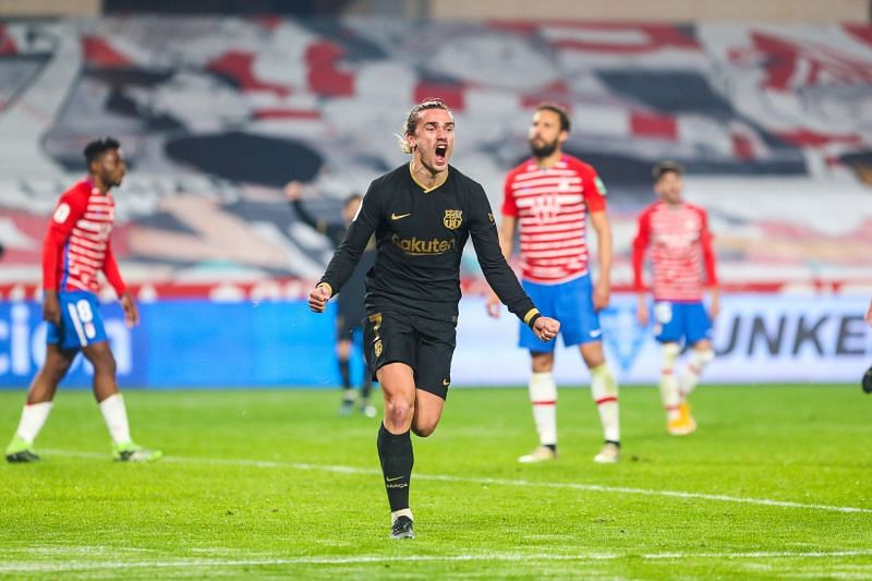 Barcelona S Antoine Griezmann Grabs Granada Win