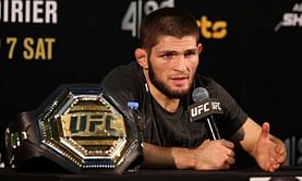 Khabib Nurmagomedov sent Dana White a 'firm text' about his UFC retirement earlier in the week