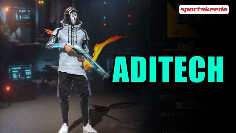 Free Fire ID of Aditech