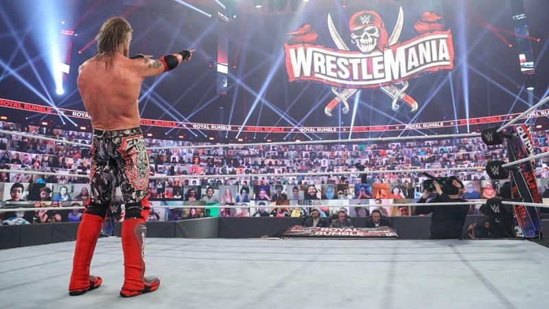 Edge won the Royal Rumble last Sunday
