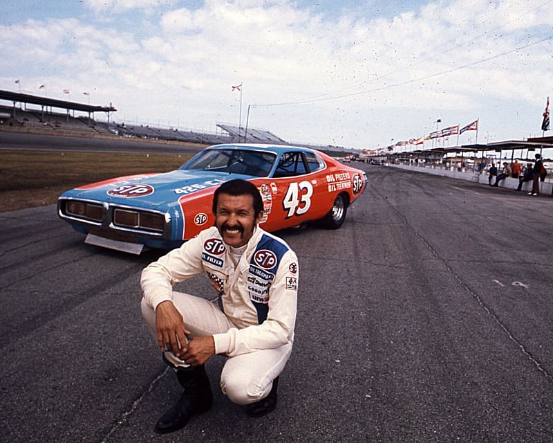 Richard Petty at Daytona International Speedway/Getty Images Archives