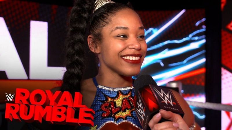 Bianca Belair became the first African-American woman to win the Royal Rumble