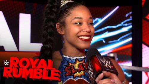 Bianca Belair became the first African-American woman to win the Royal Rumble