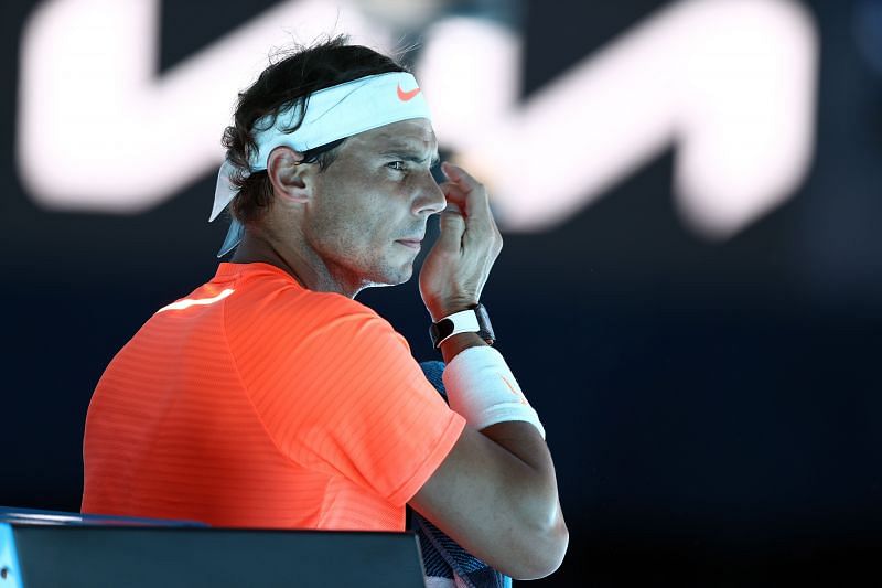 Rafael Nadal has talked about having back issues in the past few days