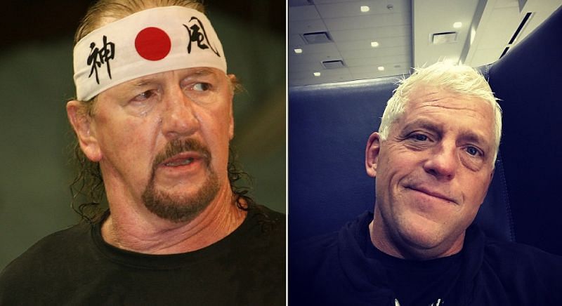Terry Funk and Dustin Rhodes