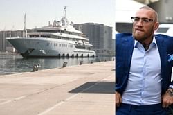 When Conor McGregor showed up to UFC Fight Island in style on a yacht!