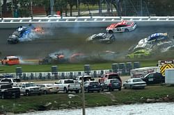 Daytona crash erupts early, takes out 16 cars in 500