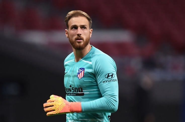 Jan Oblak has kept 12 clean sheets in the La Liga for Atletico Madrid this season.