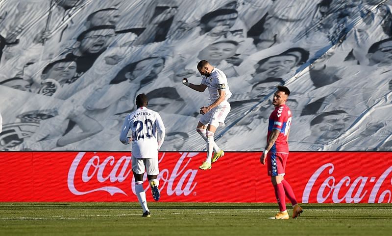 Karim Benzema scored an injury-time winner for Real Madrid.