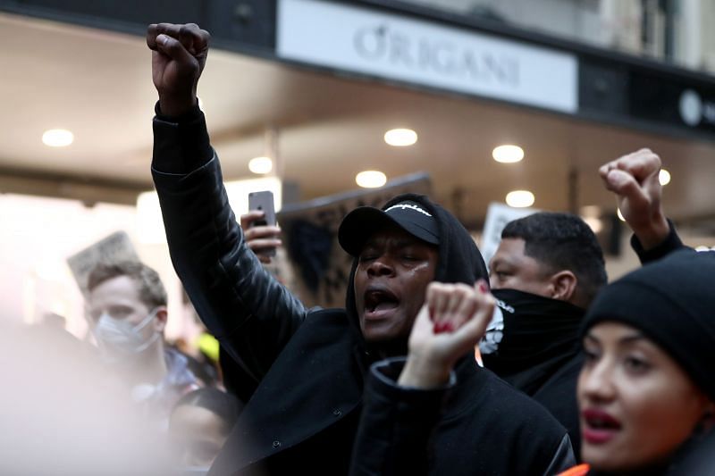 Auckland Black Lives Matter Rally Held In Solidarity With U.S. Marches