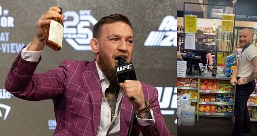 Conor McGregor visited a local store without a mask during level five lockdown in Ireland