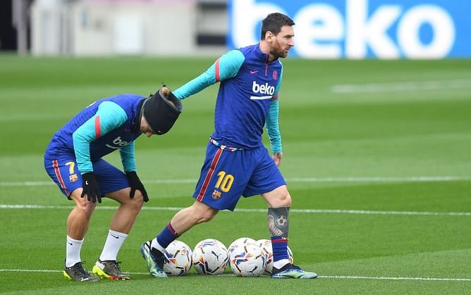 Lionel Messi, Antoine Griezmann become best attacking duo in La Liga this season