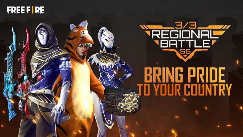 Free Fire Regional Battle Season 6 began on March 2 and will conclude on April 4 (Image via Free Fire / YouTube)