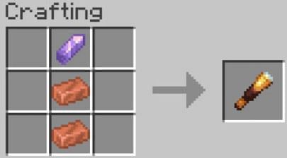 Crafting recipe for the Spyglass in Minecraft