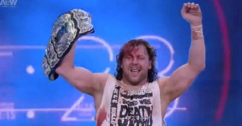 Kenny Omega survived the Exploding Barbed Wire Death Match and now looks ahead.