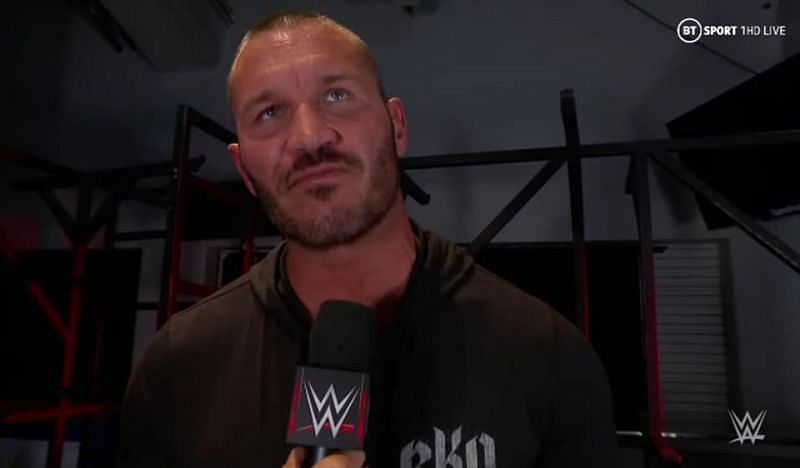 Randy Orton on RAW.