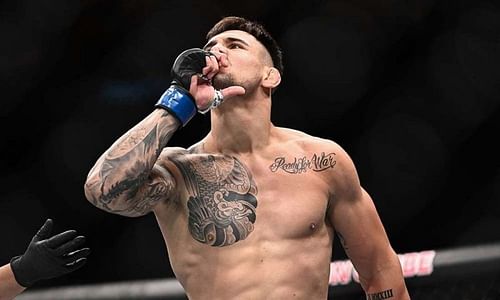 Aleksandar Rakic wants Israel Adesanya to win at this weekend's UFC 259