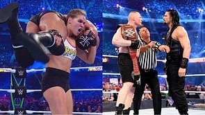 WWE WrestleMania 34 के विजेताओं की लिस्ट: रोंडा राउजी ने डेब्यू मैच में किया था शानदार प्रदर्शन, ब्रॉक लैसनर ने यूनिवर्सल टाइटल किया था डिफेंड