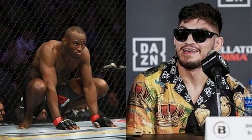 Kamaru Usman (left) Dillon Danis (right)