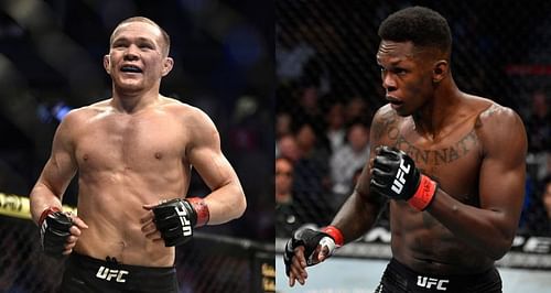 Petr Yan (Left) and Israel Adesanya (Right) have dropped to No.12 and No.6 spot respectively in the UFC pound-for-pound rankings