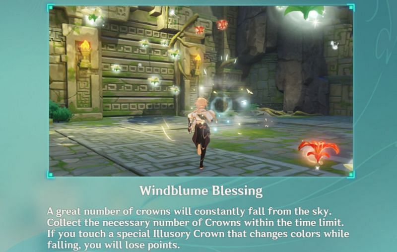 Windblume Blessings in Peculiar Wonderland