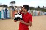 2021 Australian Open Men's winner Novak Djokovic