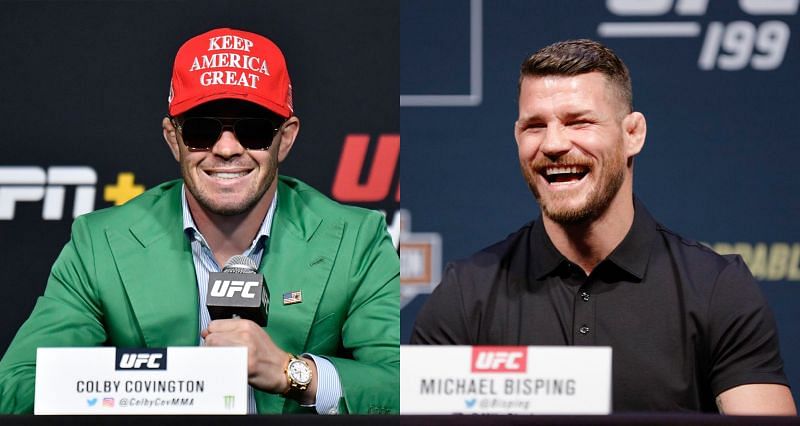 Colby Covington (Left) and Michael Bisping (Right)