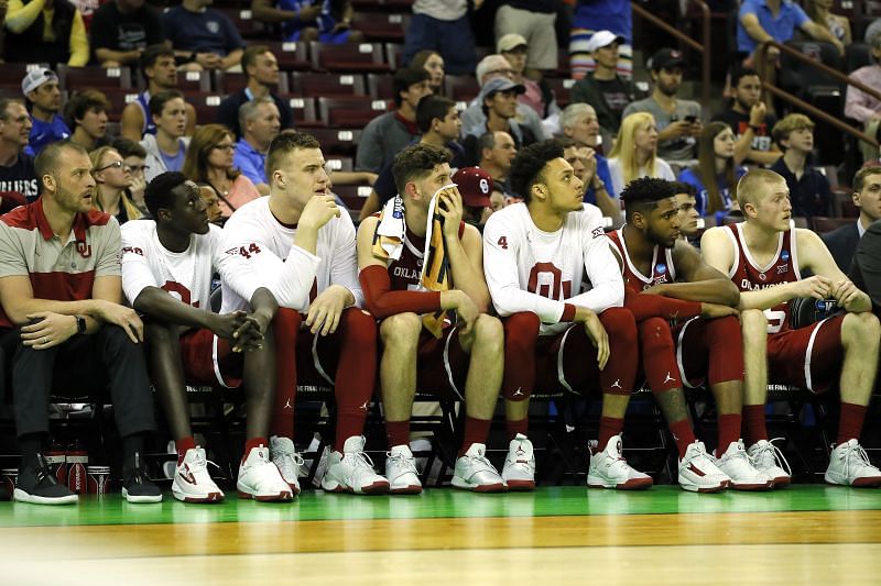 Oklahoma Sooners bench