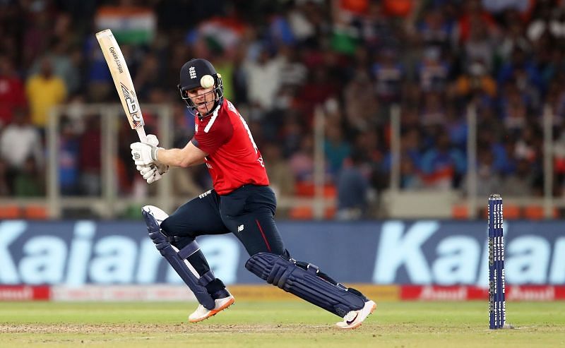 Eoin Morgan in action