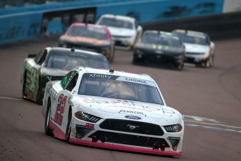 Austin Cindric in action last week at Phoenix. Photo: Abbie Parr/Getty Images.