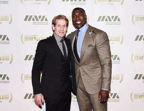 Skip Bayless and Shannon Sharpe