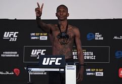 'I can't bench 300kg' - Israel Adesanya implies he could be in trouble if Jan Blachowicz capitalises on his weight advantage