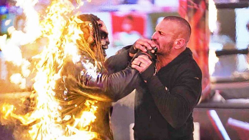 Randy Orton showed no mercy to the Fiend in their previous encounter