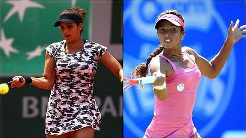 Sania Mirza and Ankita Raina