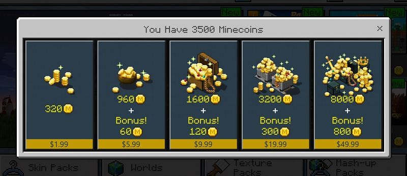 What are Minecoins in Minecraft and how to buy them?