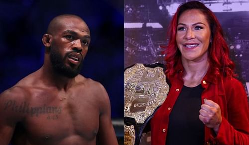 Jon Jones and Cris Cyborg